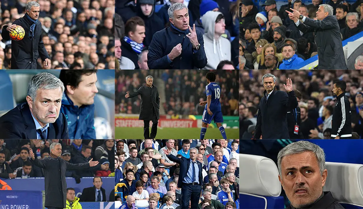Deretan 10 laga terakhir Jose Mourinho bersama Chelsea sebelum dipecat. Dimana The Special One, membukukan empat kali kemenangan, dua kali seri dan empat kekalahan. 