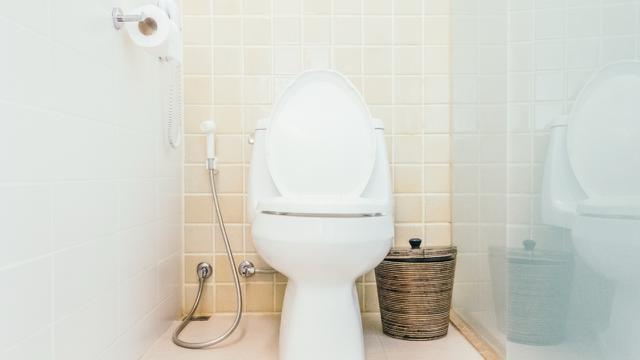 Ilustrasi toilet bersih