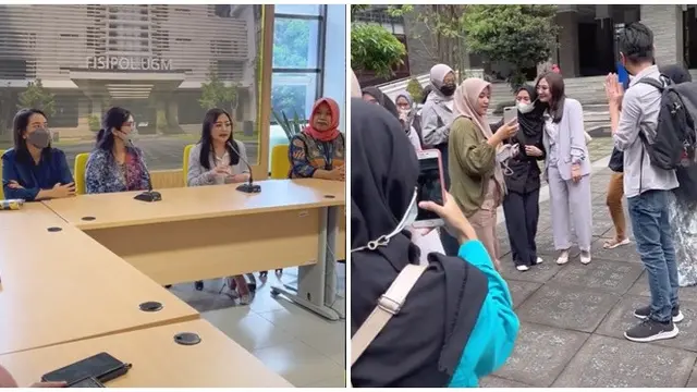 6 Momen Prilly Latuconsina Mengajar Jadi Dosen Praktisi di UGM, Banjir Pujian