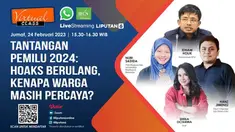 Hoaks dan informasi palsu terus menyebar di masyarakat. Apalagi jelang pemilu 2024. Lalu apa saja alasan masyarakat masih percaya hoaks?