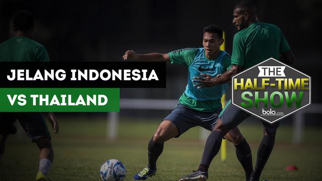 Berita video "Half Time Show" kembali lagi dan kali ini membahas preview Timnas Indonesia melawan Thailand pada laga pertama Grup B di SEA Games 2017.