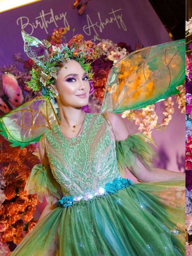 15 Adu Outfit Mewah Seleb Bertema Fairy di Pesta Ultah Ashanty, Luna Maya, Nia Ramadhani, hingga Nafa Urbach