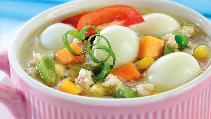 Resep Sup Ayam Telur Puyuh - Lifestyle Fimela.com