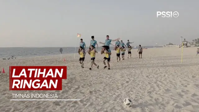 Berita Video Tiba di Dubai, Timnas Indonesia Langsung Adakan Latihan Ringan