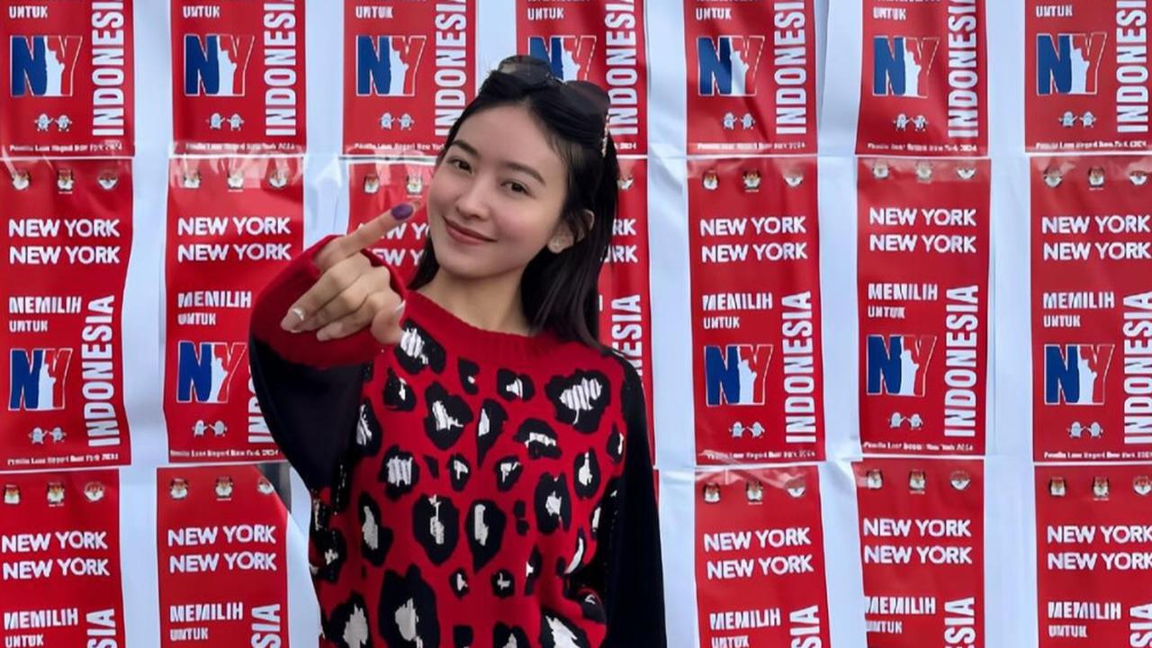 Deretan Foto-foto Natasha Wilona Jalan-jalan ke Amerika Serikat, Gunakan Hak Pilih Pilpres di New York