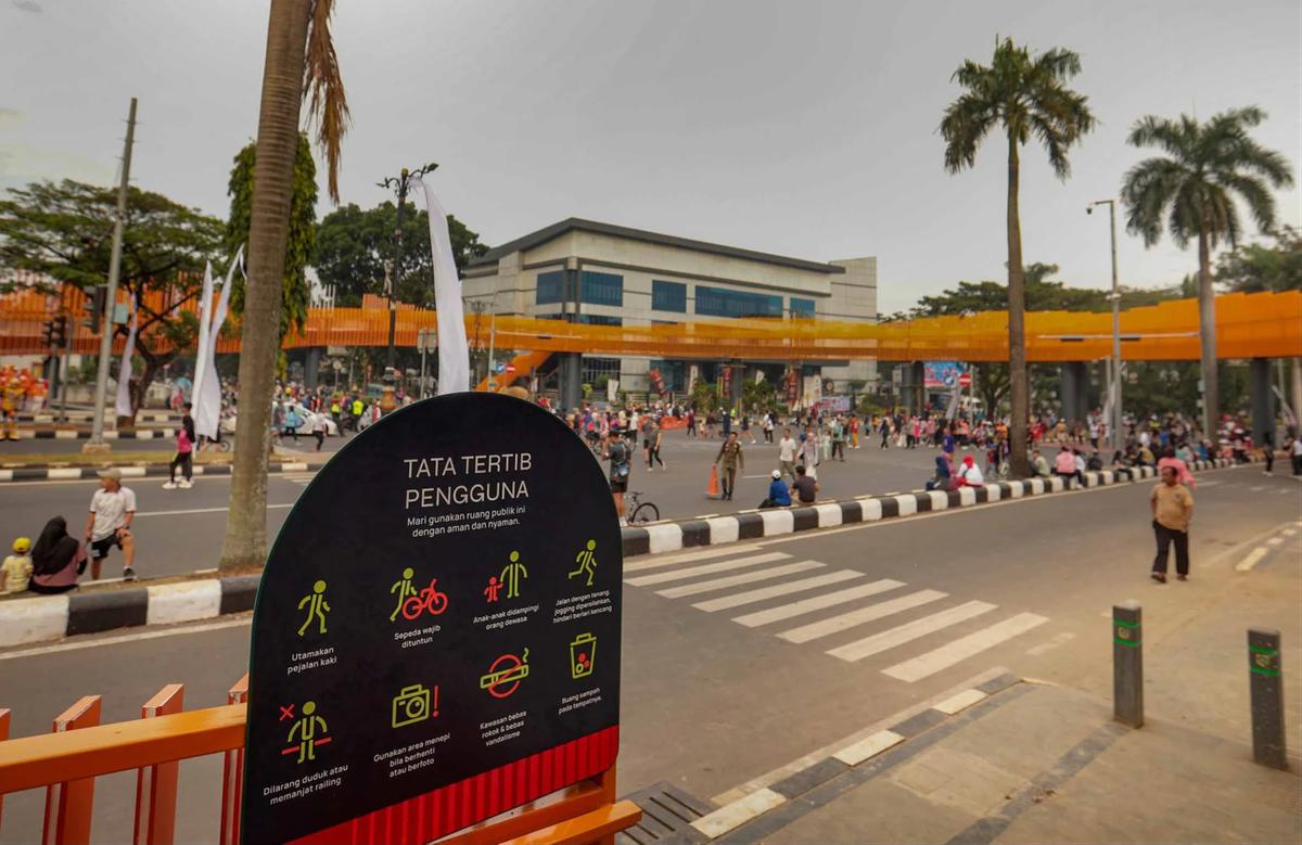 FOTO: JPO Tegar Beriman Jadi Ikon Baru Ruang Publik Cibinong