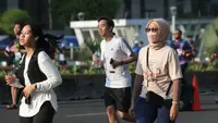 Terganggu Abu Anak Krakatau, CFD Jakarta Berakhir Lebih Awal