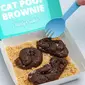 Kafe di Singapura menghadirkan menu brownies mirip kotoran kucing menyambut perayaan Halloween (dok.Instagram/@nastycookiee/https://www.instagram.com/p/CVAfgGuhqmG/Komarudin)