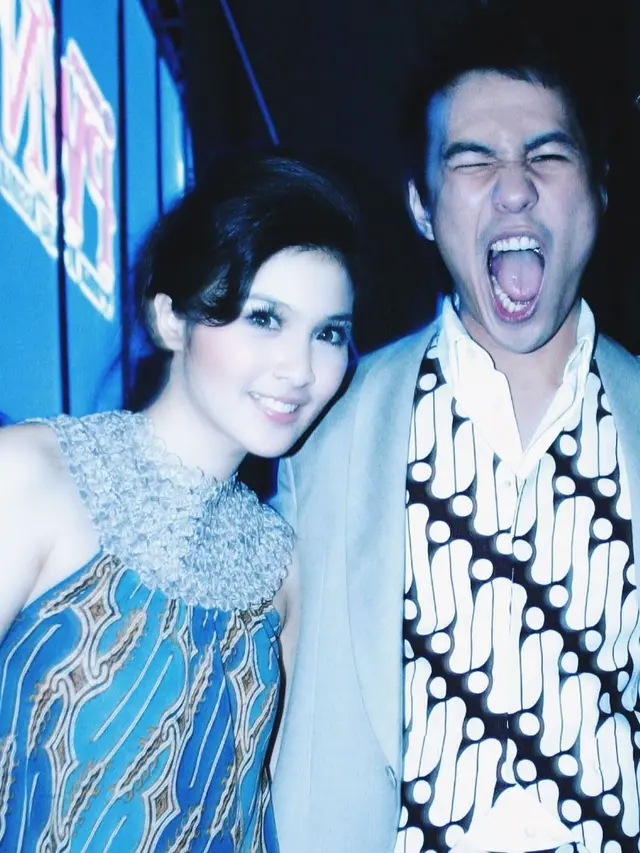 Foto lawas Daniel Mananta dan Sandra Dewi (Instagram/vjdaniel)