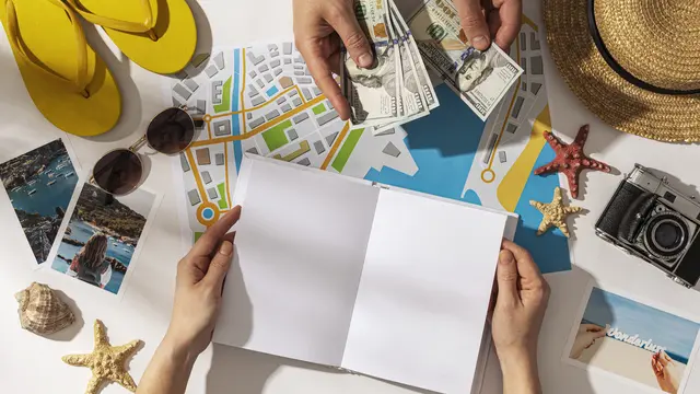 Ilustrasi Menghitung Budget Liburan