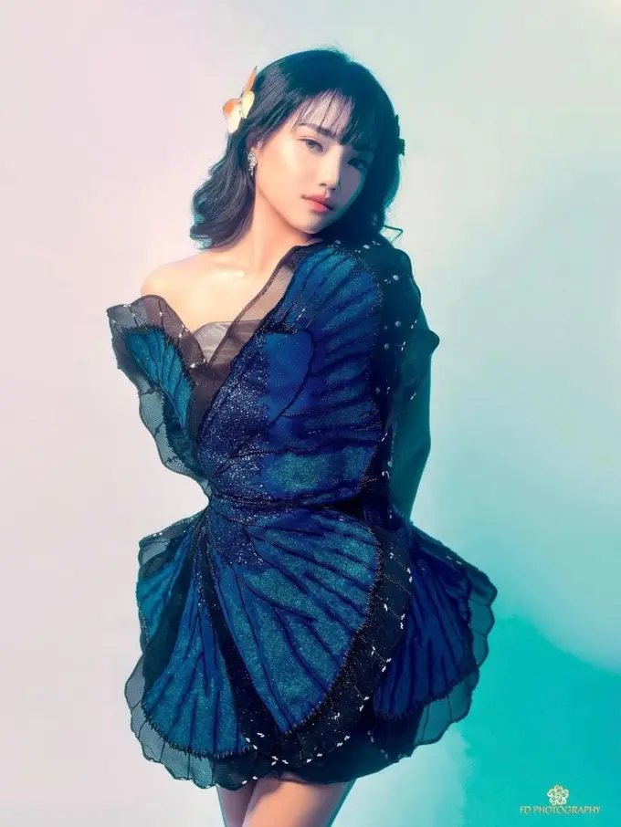 Fuji jalani pemotretan bak Tingkerbell