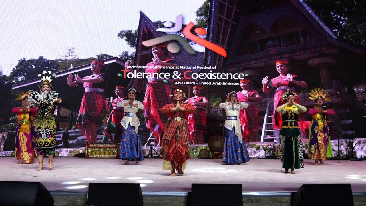Indonesia Tampilkan Keberagaman Budaya di Festival Toleransi & Koeksistensi Abu Dhabi