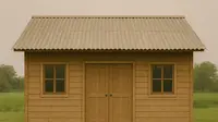 5 Potret Model Rumah Kayu Sederhana di Desa Kekinian 2025, Hemat dan Murah