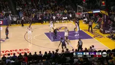 Berita video game recap NBA 2017-2018 antara Minnesota Timberwolves melawan LA Lakers dengan skor 121-104.