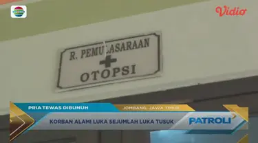 Seorang pria di Jombang, Jawa Timur, ditemukan tewas dengan tubuh penuh luka sayatan di rumahnya.