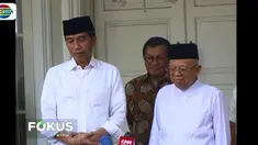 Jokowi menampik jika Ma'ruf Amin tak mendongkrak elektabilitasnya seperti yang dirilis sejumlah lembaga survei.