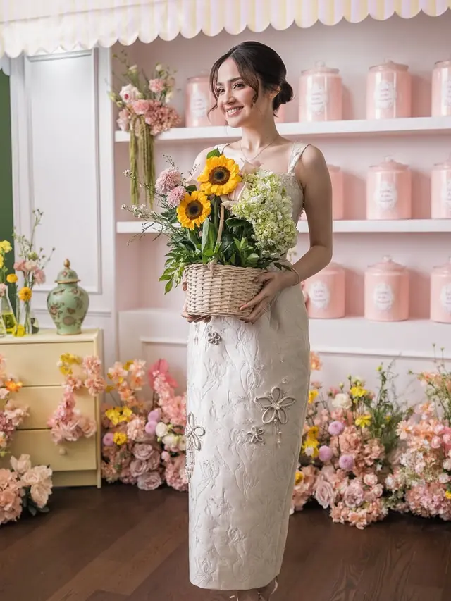 OOTD  Syifa Hadju saat Bridal Luncheon. [@syifahadju]