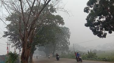 Masih Terkepung Kabut Asap Sekolah Di Kubu Raya Kembali