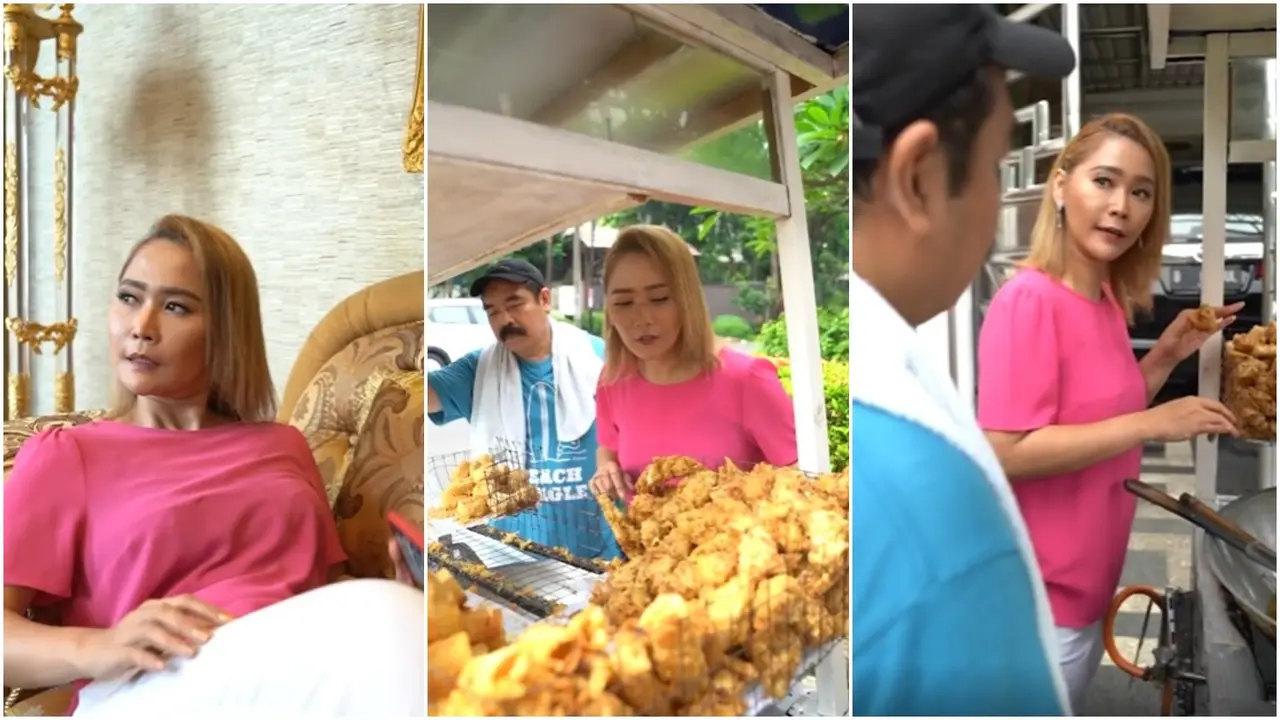 Viral Inul Daratista Level Up Gorengan Abang-Abang yang Lewat di Depan Rumahnya, Seperti Apa Sih Rahasianya?