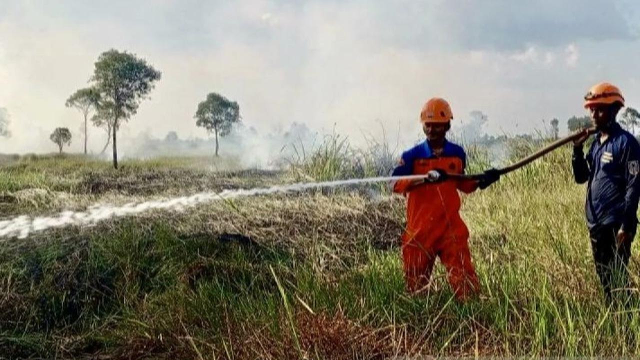 Menhut Gelar Apel Siaga Pencegahan Karhutla: Mumpung Masih Hujan, Penuhi Sumur, Kolam dan Embung