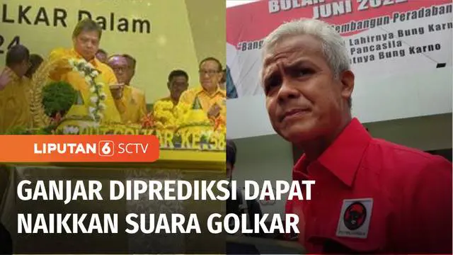 Lembaga survei, Saiful Mujani Research and Consulting (SMRC), melakukan survei eksperimental untuk melihat efek tokoh capres terhadap suara partai Golkar. Hasilnya, suara Golkar diprediksi akan melonjak bila mengusung Ganjar Pranowo sebagai capres 20...