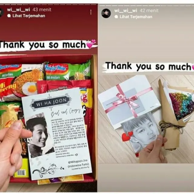Bintang Squid Game Wi Ha Joon Dapat Paket Mi Instan Indonesia, Warganet Ingatkan Bisa Ketagihan
