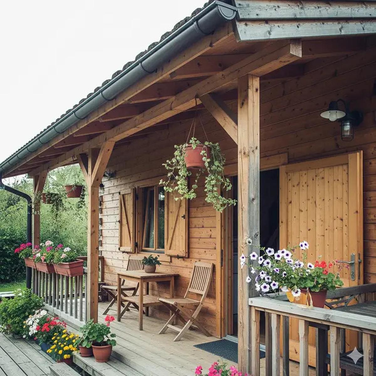 7 Desain Rumah Kayu 4x6 Ala Pedesaan yang Cantik dan Adem Dihuni
