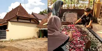 Berikut potret rumah istri pertama dan juga makam maestro campursari di Ngawi Jawa Timur. Tampak rumah dengan model lama terlihat kekar. Sedangkan tidak jauh dari rumah istri pertamanya tempat peristirahatan terakhir Didi Kempot. [Youtube/Jejak Richard]