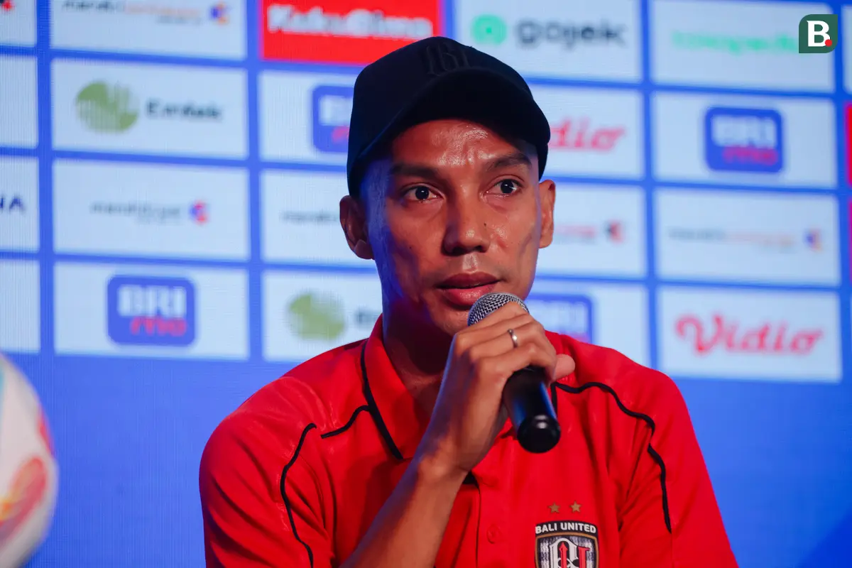 Novri Setiawan Sebelum Laga Perdana Kompetisi Liga 1 2023/2024