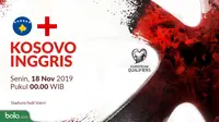 Kualifikasi Piala Eropa 2020 - Kosovo Vs Inggris (Bola.com/Adreanus Titus)