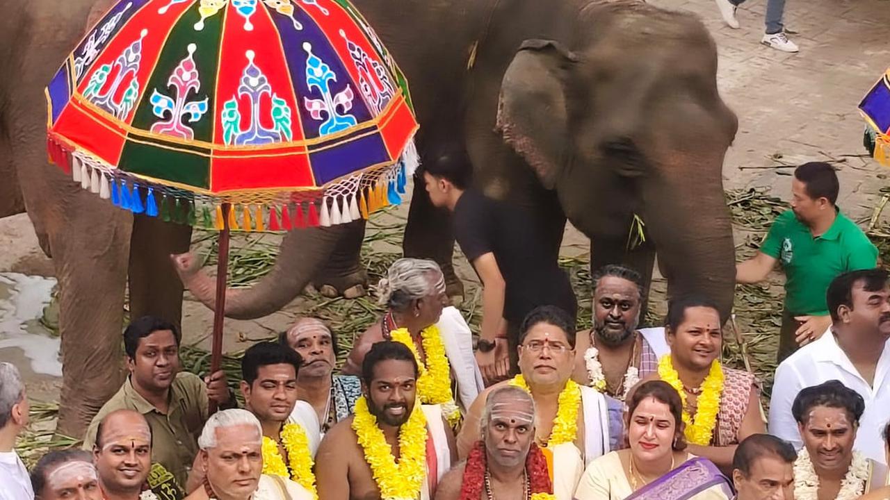 Kuil Hindu Terbesar di Indonesia Resmi Dibuka, Kementerian Kehutanan Kirimkan Dua Gajah Suci