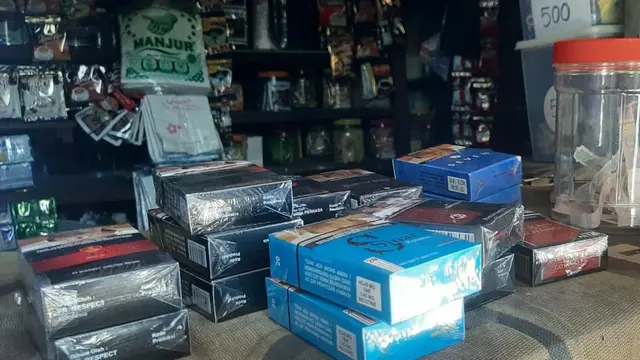 Ribuan Batang rokok ilegal kembali disita tim gabungan Satpol PP Kota Probolinggo dan Bea Cukai Probolinggo dari toko klontong kawasan Kota Probolinggo (Istimewa)