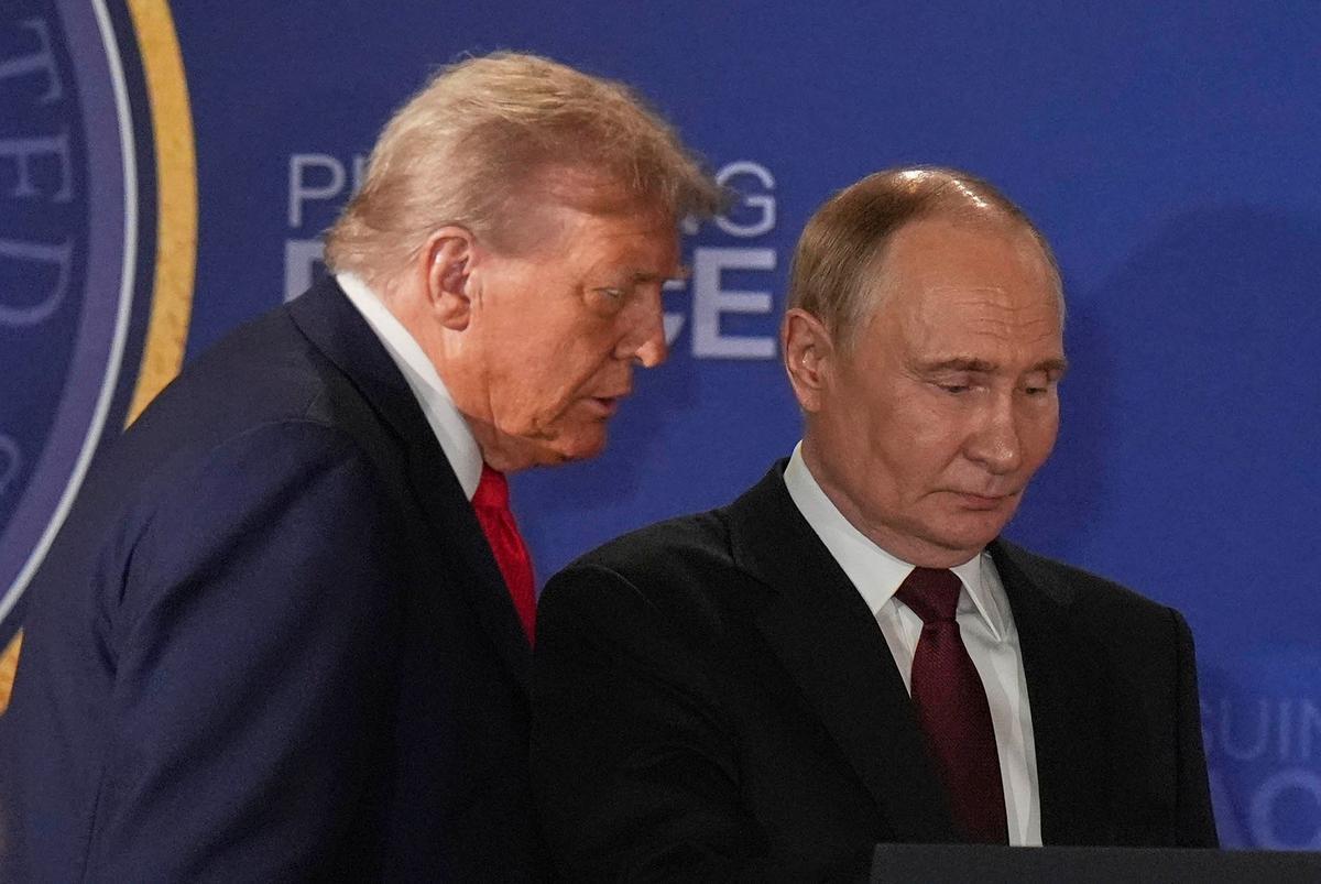FOTO: Pertemuan Trump–Putin di Alaska Tanpa Kesepakatan Soal Ukraina