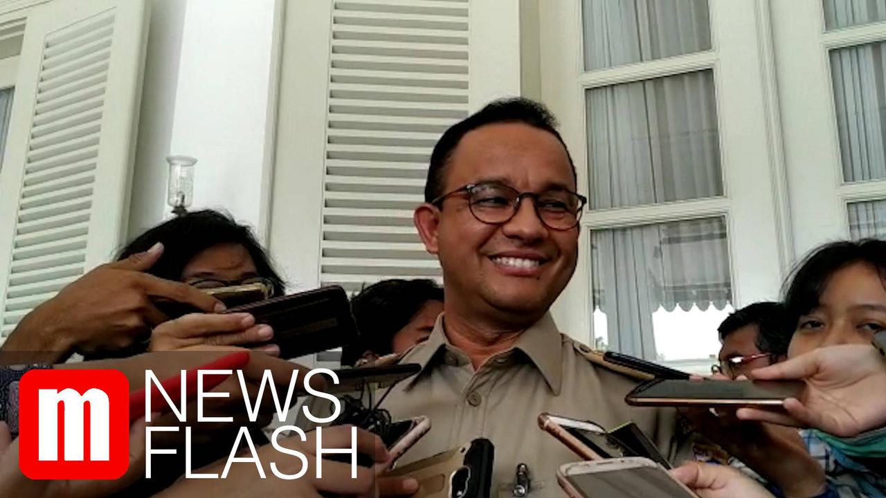 VIDEO: Ekspresi Anies Saat Disinggung Soal Pemangkasan Jumlah Anggota TGUPP