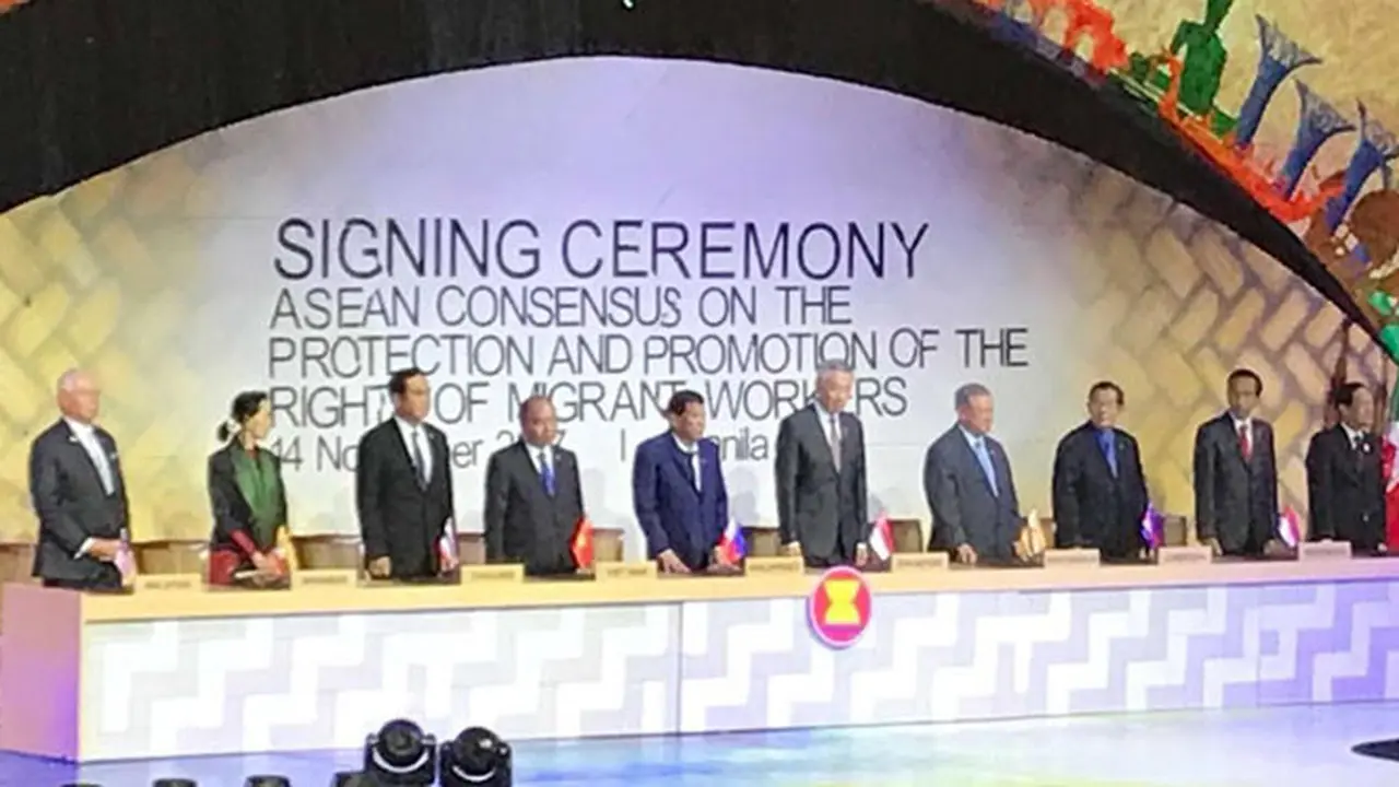 ASEAN Sepakati Konsensus Perlindungan Pekerja Migran