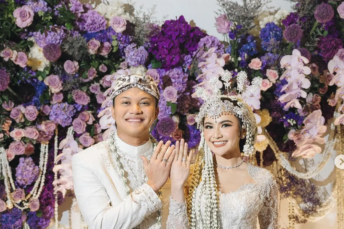 Mahalini dan Rizky Febian Menikah