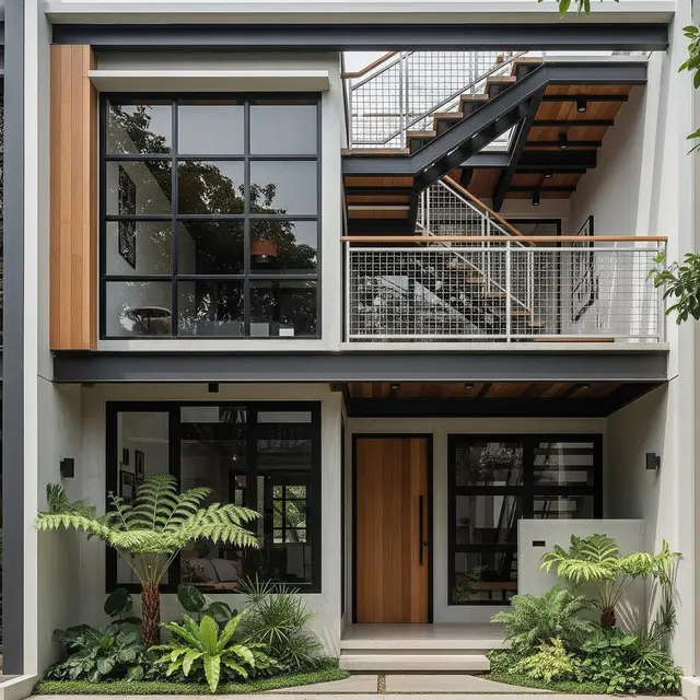 9 Desain Rumah Mezzanine Minimalis untuk Lahan 6x12, Maksimalkan Ruang Vertikal