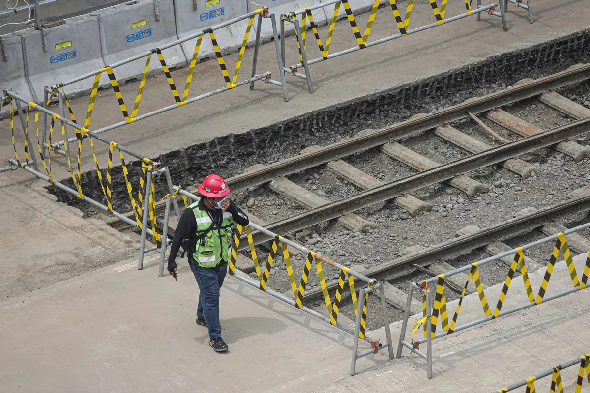 Temuan Rel Trem Era Belanda di Proyek MRT Jakarta