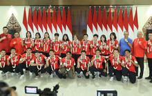 FOTO: Momen Tim Thomas dan Uber Indonesia Disambut Hangat Saat Tiba di Tanah Air