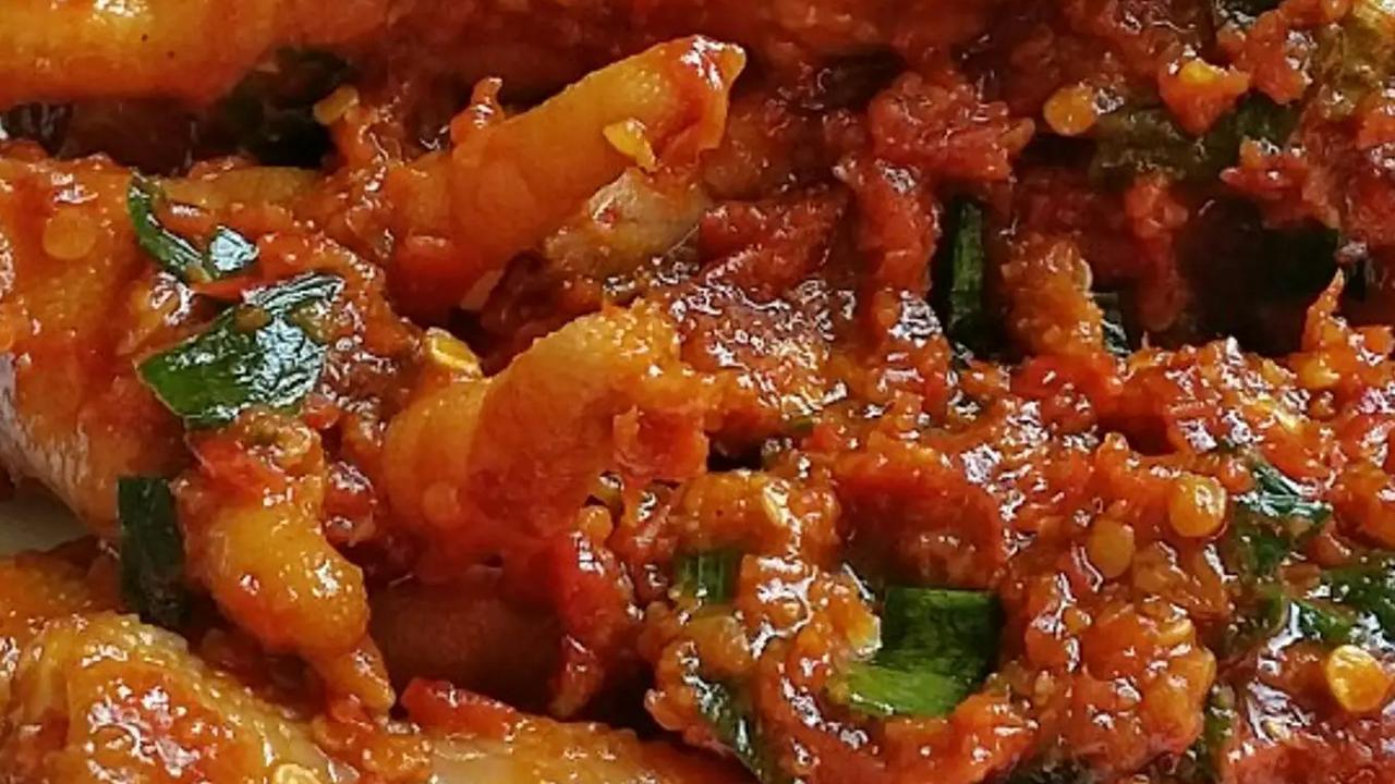 Menu Masakan Ceker Setan Rica-Rica