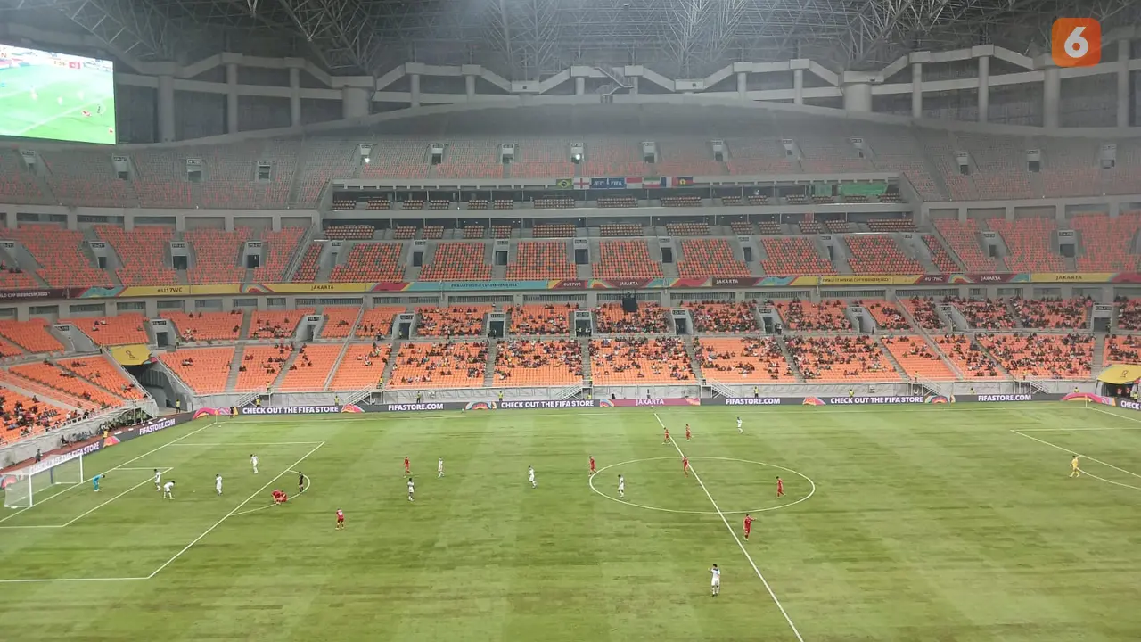 Timnas Inggris U-17 Vs Timnas Iran U-17 di Jakarta International Stadium (JIS)