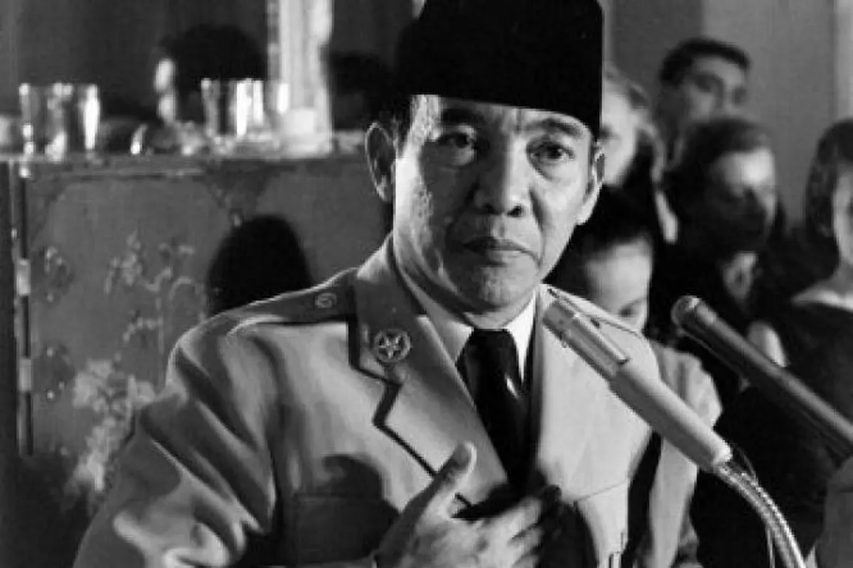 Ilustrasi Ir Soekarno Pidato KAA 1955