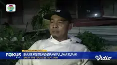 Simak informasi dalam Fokus Pagi edisi (18/10) dengan topik-topik pilihan sebagai berikut, Banjir Rendam Permukiman, Evakuasi Nelayan Terjebak di Dermaga, Maling Motor Terjun ke Kali, Kecelakaan Lalu Lintas, Gudang Terbakar.