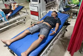 Anggota Brimob korban pengeroyokan debt collector di Kota Serang