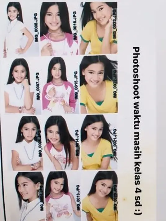 Ibu dua anak ini mengaku sudah melakoni photoshoot sejak kelas 4 SD. Bakat alami sepertinya, ya. [Instagram @felicyaangelista_]