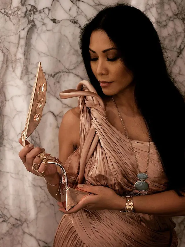 Anggun memenangkan Asian Television Award 2020. (Foto: Instagram @anggun_cipta)