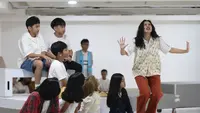 Intip Latihan Pelakon Jelang Pentas Musikal Perahu Kertas