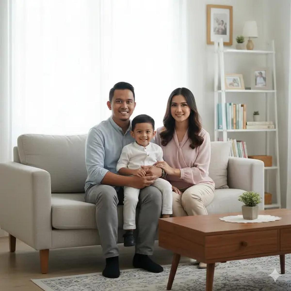 7 Ide Prompt Gemini AI Foto Keluarga Bertiga, Hasil Realistis &amp; Estetik Ala Photoshoot Profesional