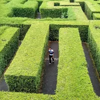 Taman Labirin Coban Rondo, Malang, Jawa Timur. (bimadwi17/Instagram)