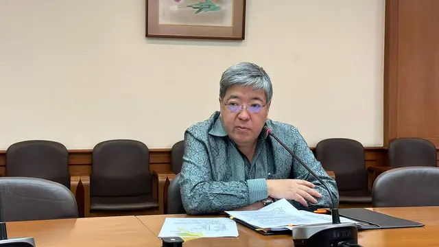 Duta Besar Jepang untuk Indonesia Masaki Yasushi dalam pernyataan pers di kantornya, Senin (25/3/2024). (Liputan6/Benedikta Miranti)